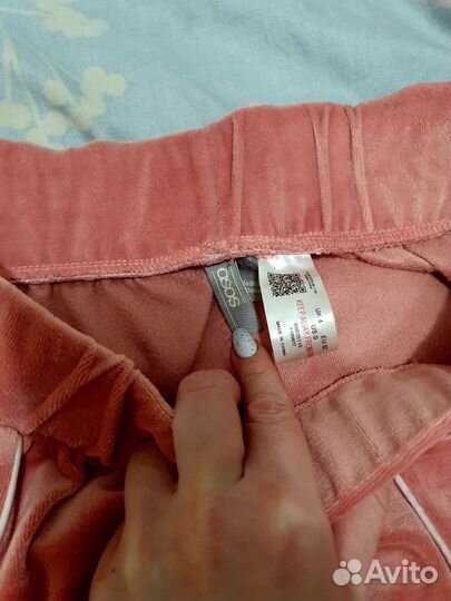 Бархатные брюки для беременных