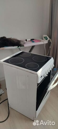 Плита индезит электрическая стеклокерамика