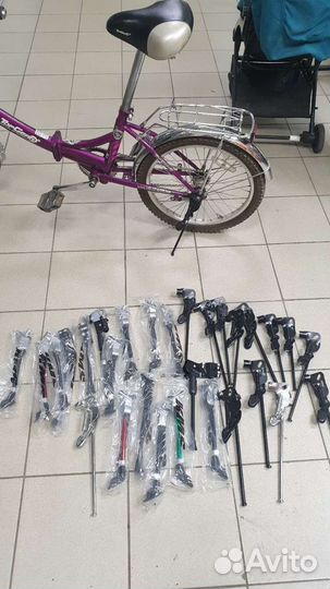 Подножка для детского велосипеда