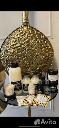 Davines L'occitane шампунь маска молочко
