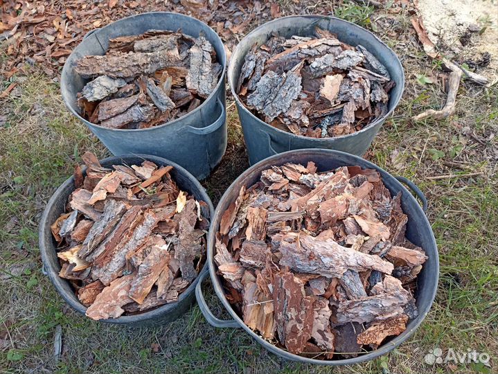 Кора сосны 120 литров