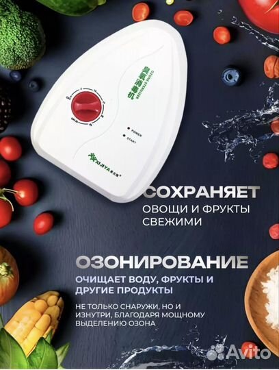 Озонатор воздуха и продуктов