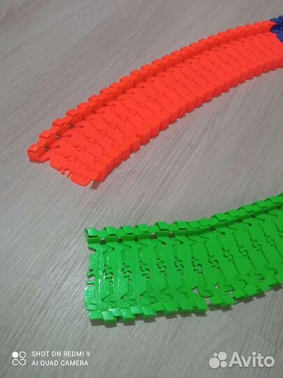 Трек гибкий для машинок