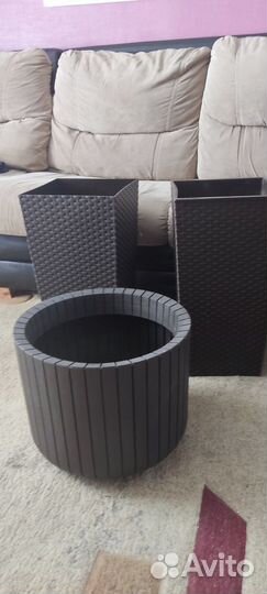 Кашпо напольное для цветов, цветочные горшки больш