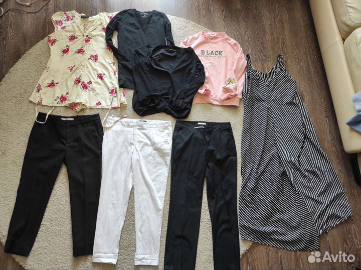 Огромный пакет женской одежды