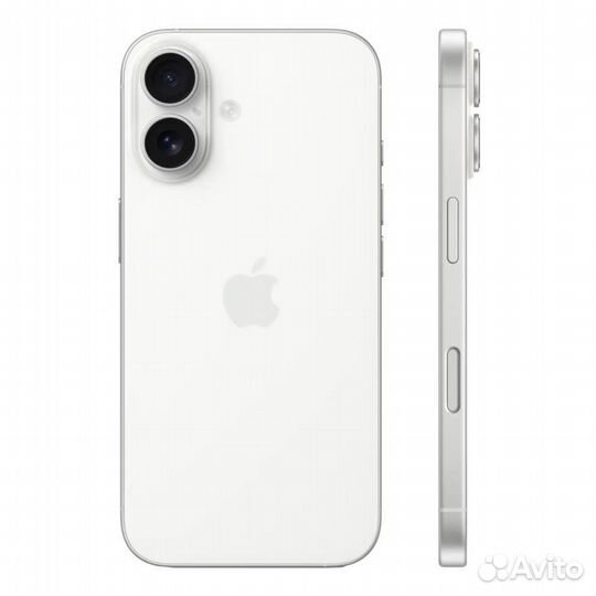 Apple iPhone 16 dual-SIM 256 гб, белый