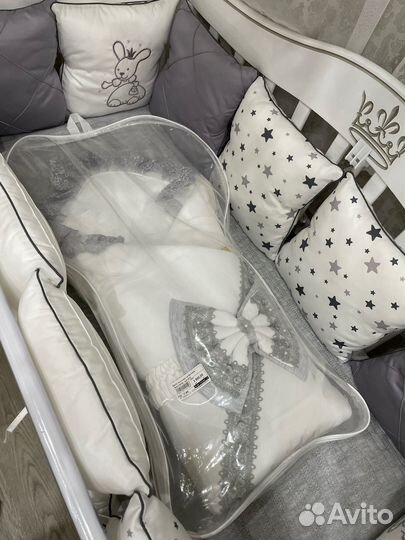 Бортики в детскую кроватку