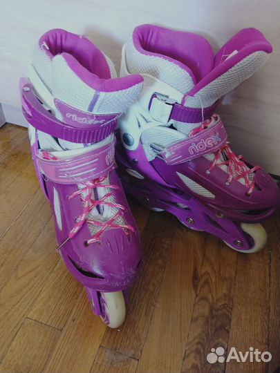 Роликовые коньки детские раздвижные