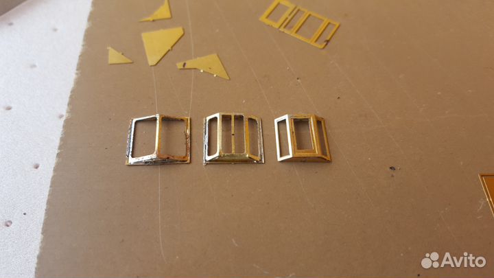 Эркерные окна для вагонов масштаба Н0