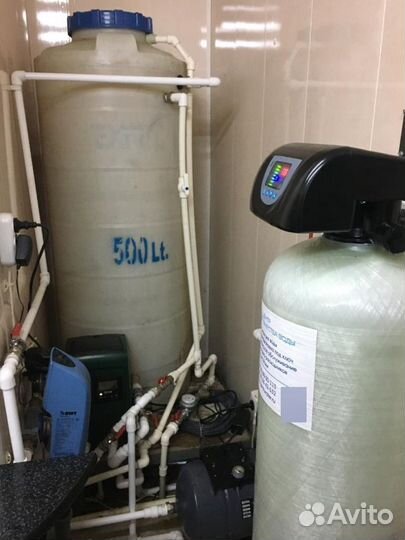 Фильтр для воды из скважины. Умягчение воды