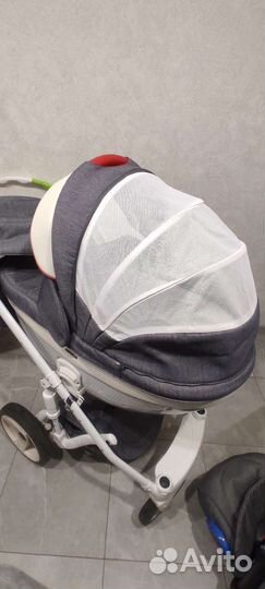 Коляска adamex carbon 3 в 1