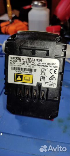 Ремонт аккумулятора Briggs Stratton 593560