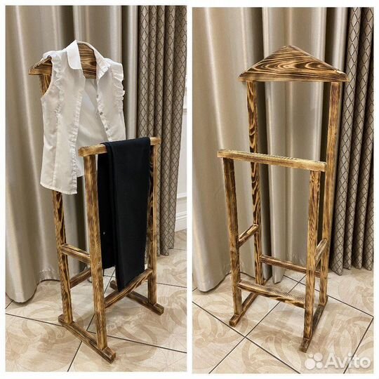 Вешалка напольная деревянная