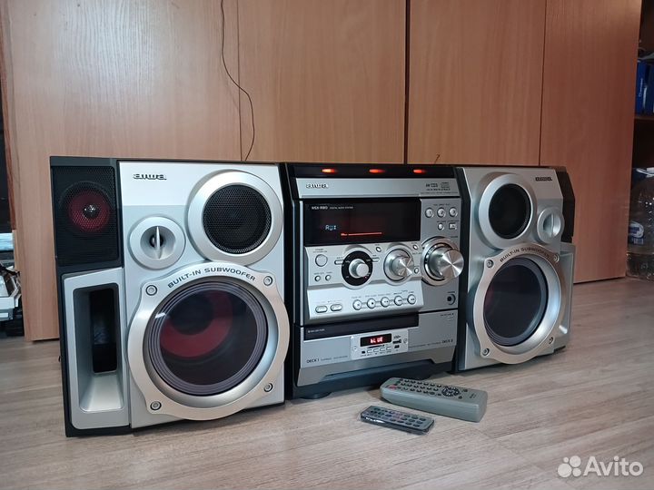 Музыкальный центр с usb и bluetooth aiwa