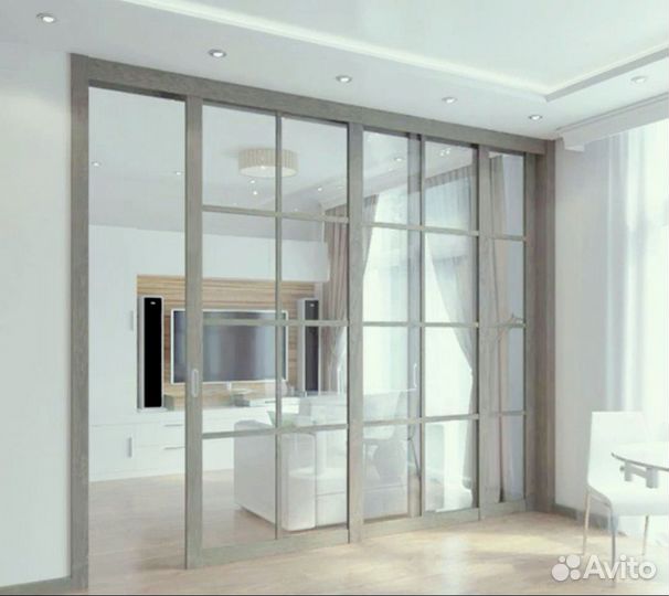 Телескопическая (каскадная) перегородка