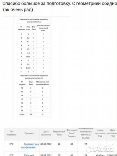 Репетитор по математике, огэ, егэ