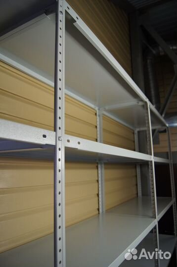 Архивный стеллаж h2000*400*800 мм, 3 полки