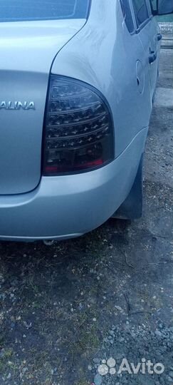 Задние светодиодные фонари на Калину седан