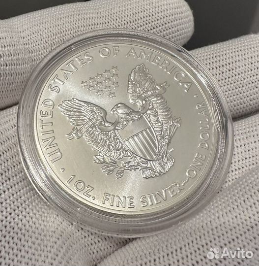 Доллар США 2012, Шагающая Свобода, 1 oz Ag999