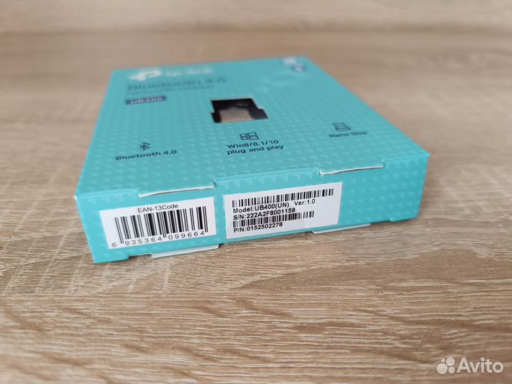 Сетевой адаптер Bluetooth TP-link UB400 USB 2.0