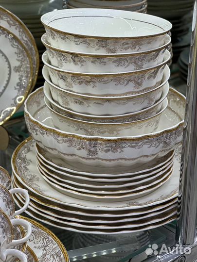 Набор столовой посуды сервиз 39 предметоа