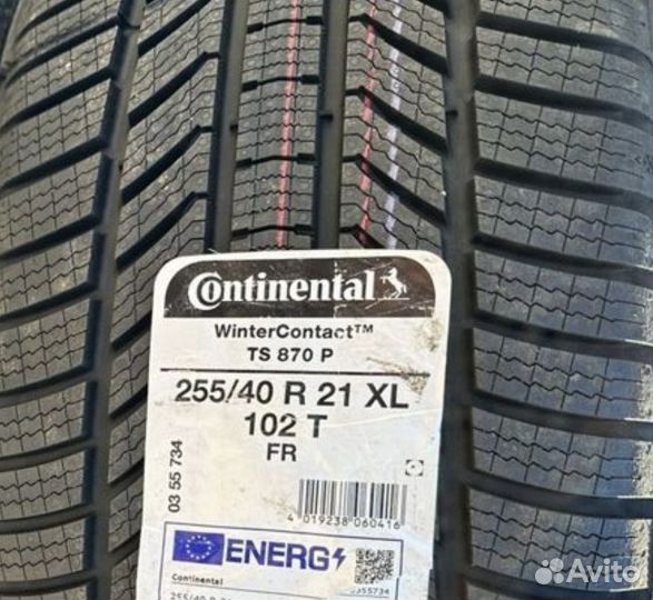 Continental WinterContact TS 870 P 255/40 R21 102T