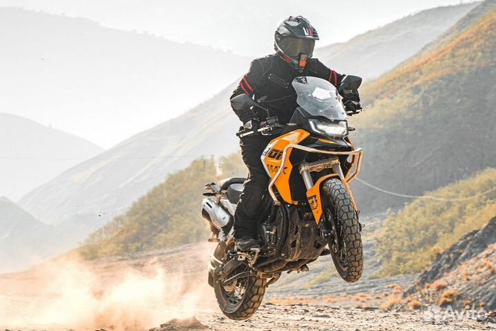 Дорожный мотоцикл Zonsen RX401 yellow новый