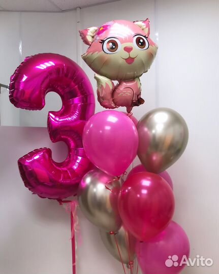 Воздушные и гелиевые шарики