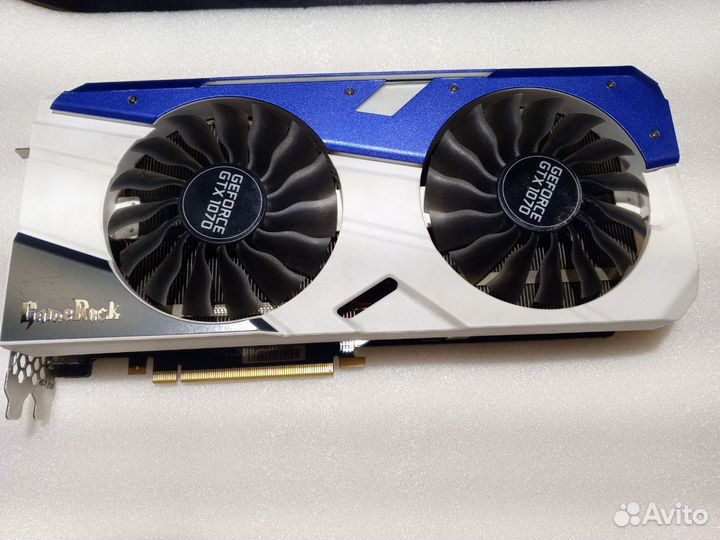 Видеокарта Palit nvidia GeForce GTX 1070 gamerock