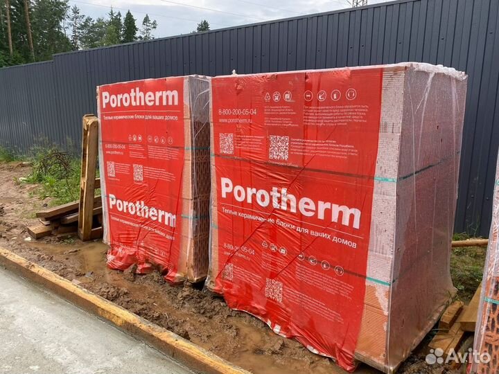 Блок Поротерм 44