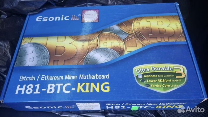 Материнская плата Esonic H81-BTC-king