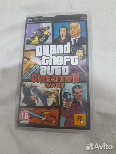 Диск gta chinatown wars для psp