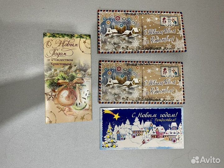 Конверт для денег Новый год