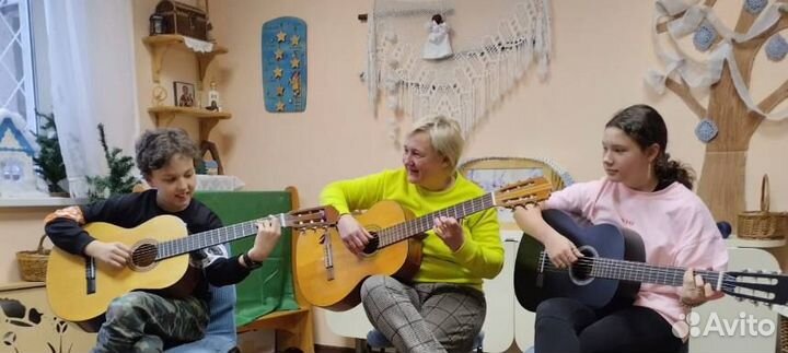 Обучение игре на гитаре / уроки игры