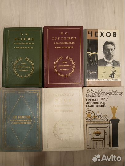 Воспоминания современников Толстой, Тургенев, Блок