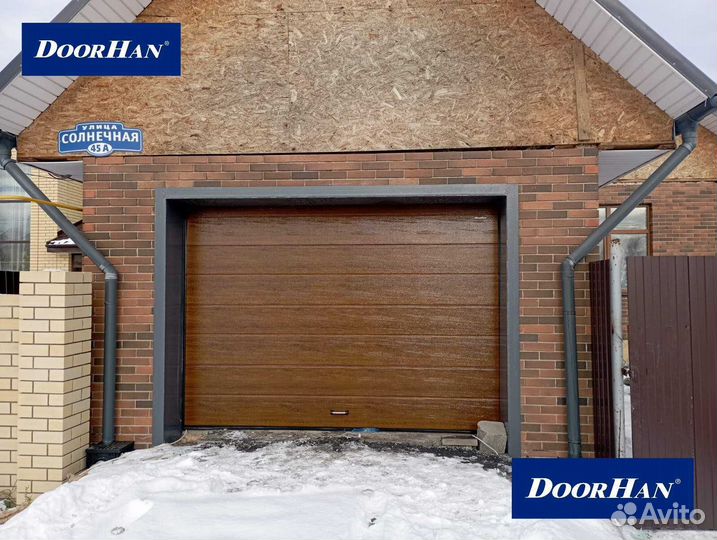 Секционные ворота