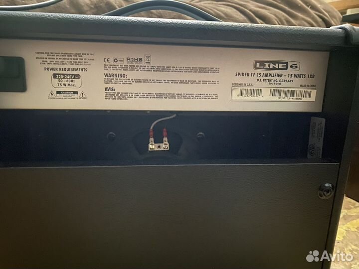 Комбоусилитель line 6 spider 15v