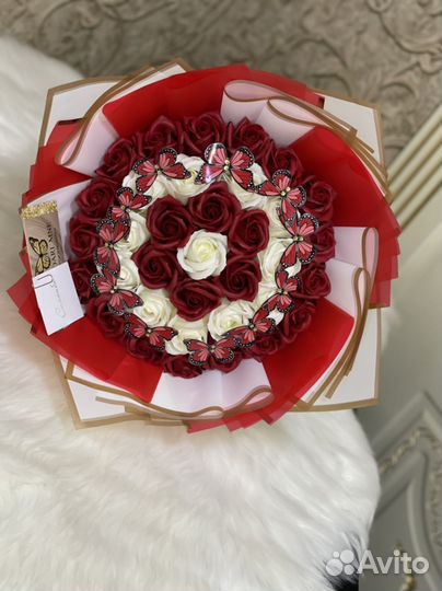 Сладкие букеты из рафаэлло