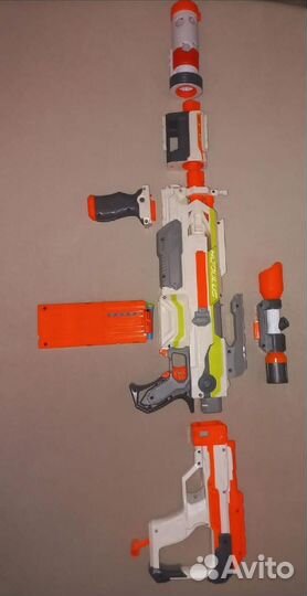 Бластер Nerf Modulus+ 3 доп. набора