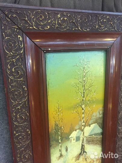 Картина «Зимняя Дорога» Россия XIX век