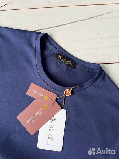 Футболка Loro Piana син