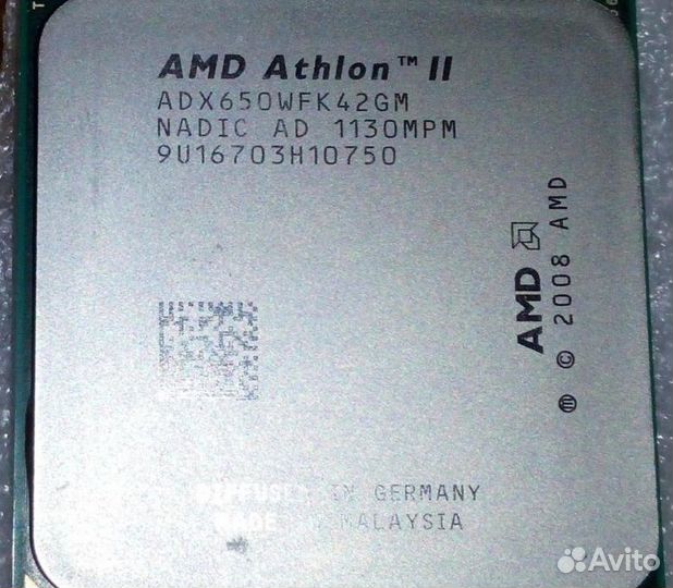 Процессор 4 -ядра Athlon-2 x4 650 am2+ am3 am3+
