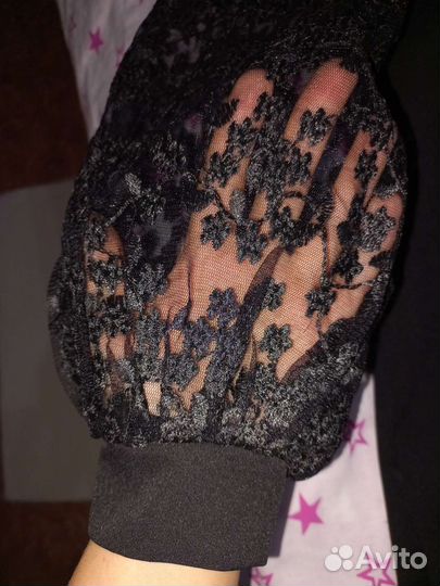 Платье женское черное