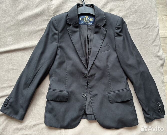 Пиджак на мальчика 140