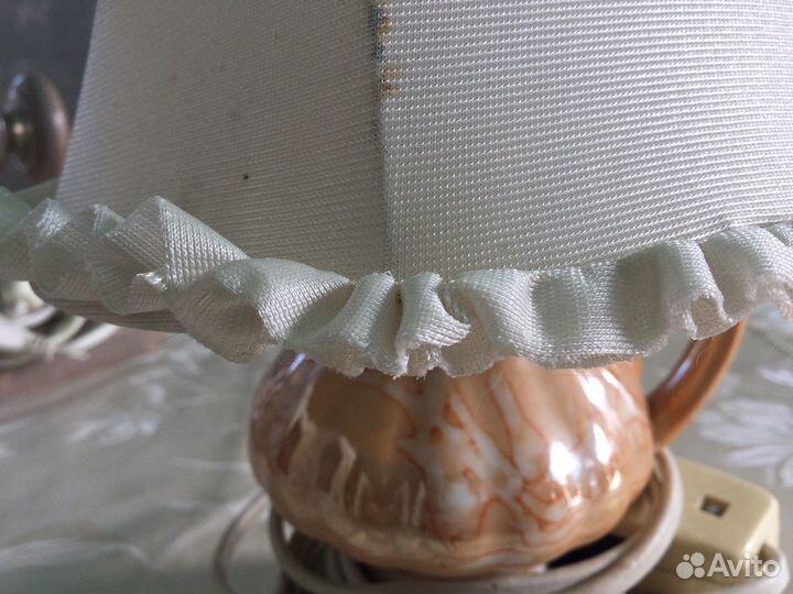 Лампа настольная и бра СССР