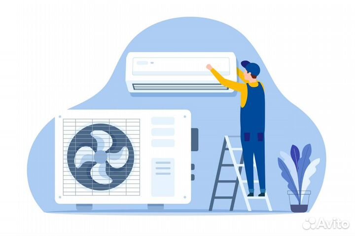 Монтаж кондиционеров и вентиляции