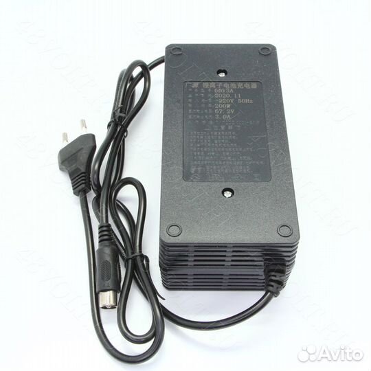 Зарядное устройство LiIon 60V (67,2v) 3a