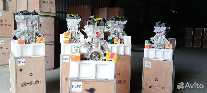 Двигатель новый Hyundai Solaris 1.4