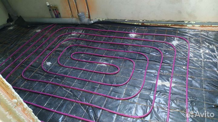 Теплый пол, теплый пол в существующей стяжке