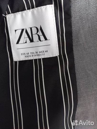 Пиджак мужской zara 46